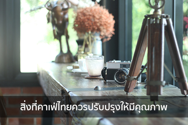 สิ่งที่คาเฟ่ไทยควรปรับปรุงให้มีคุณภาพ ข่าวน่ารู้ อัพเดทสถานการณ์ เรื่องเล่า สาระความรู้ คู่ความบันเทิง